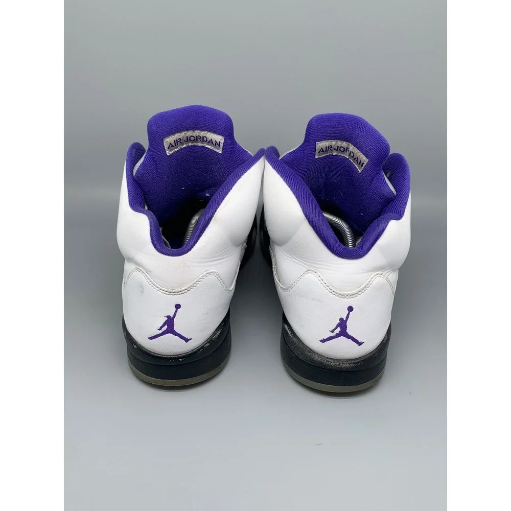 Jordan 5 Retro Dark Concord White Basketball Shoes DD0587-141 Men's Sz 10